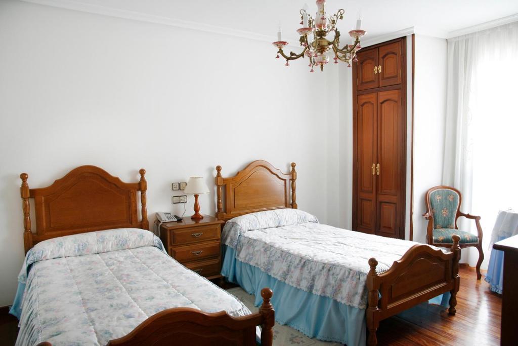 Hotel Pousada Vicente Risco Кастро-Кальделас Экстерьер фото